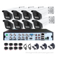 8 Channel Waterproof Outdoor Security Camera System with 5MP HD DVR and Full Color AHD